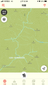 Hikingbook 地圖介面-等高線